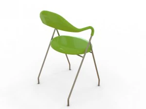 b chair 3D Model