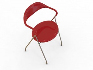 b chair 3D Model