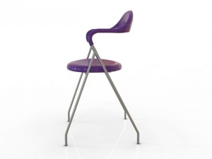 b chair 3D Model