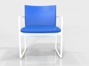 b armchair Model 3D