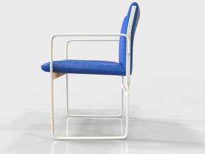 b armchair Model 3D