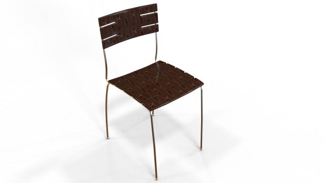 windy chair 3D Model .c4d .max .obj .3ds .fbx .stl .blend