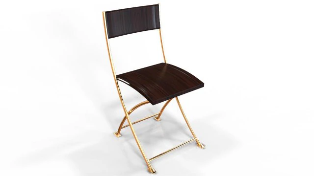 curvy chair 3D Model .c4d .max .obj .3ds .fbx .stl .blend 