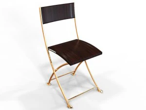 kıvrımlı sandalye 3D Model