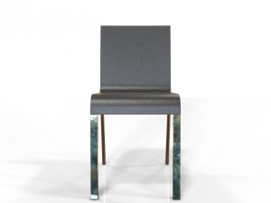 black chair 3D Modell