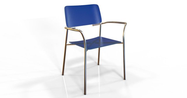 lineup chair 3D Model .c4d .max .obj .3ds .fbx .stl .blend 