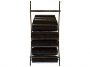 long chair Modèle 3D