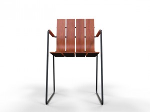 slice chair Modèle 3D