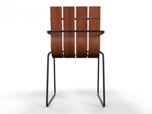 slice chair Modèle 3D