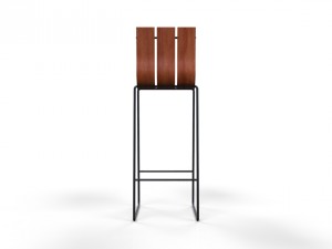 slice bar chair 3D Model