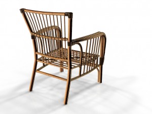 bamboo chair for outdoor Modelo 3D