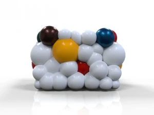 стул для болтовни 3D Модель