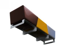 3 chair in one seat 3D Model