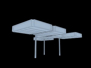 city road sketch 5 3D Model