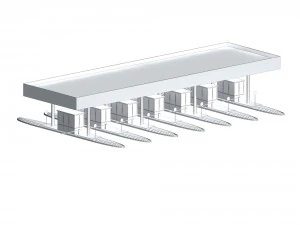 city road sketch 8 3D Model