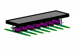 city road sketch 8 3D Model