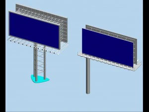city road sketch 9 3D Model
