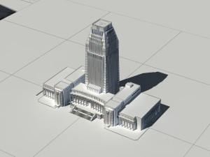 city - high-rise office 2 Modelo 3D