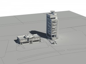 city - high-rise office 4 Model 3D