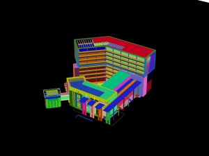 city - high-rise office 12 3D Модель