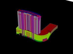 city - high-rise office 14 3D Model