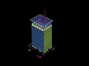 city - high-rise office 16 3D 모델