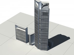city - high-rise office 17 3D 모델