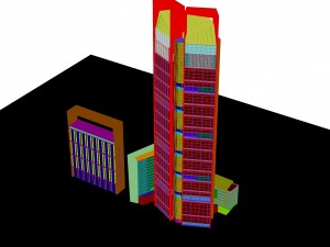 city - high-rise office 17 3D 모델