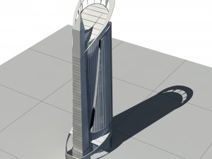 city - high-rise office 18 3D Model