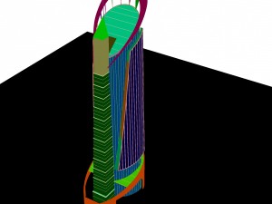 city - high-rise office 18 3D Model