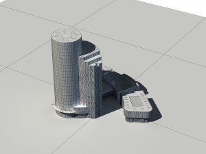 city - high-rise office 26 3D Model