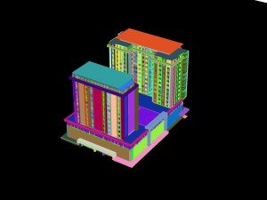 city - high-rise office 27 3D 모델