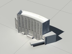 city - high-rise office 28 3D Модель