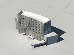 city - high-rise office 28 3D Model