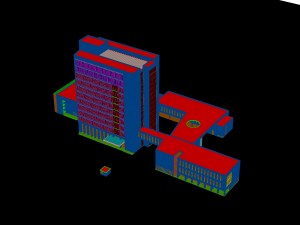 city - high-rise office 29 Modèle 3D