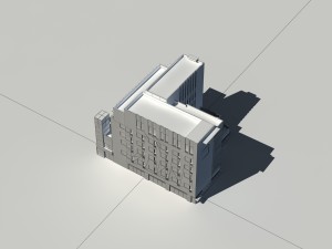 city - high-rise office 30 3Dモデル