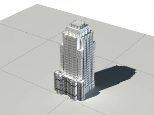city - high-rise office 39 3D Model