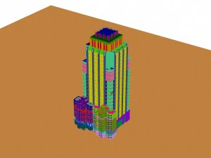 city - high-rise office 39 3D Model