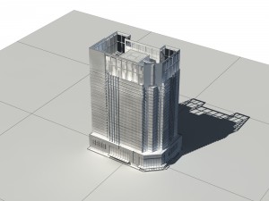 city - high-rise office 41 3D Model