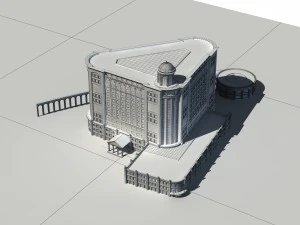 city - high-rise office 43 3D Model