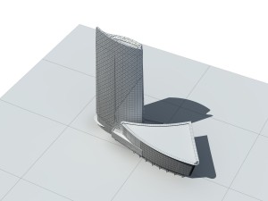 city - high-rise office 48 3Dモデル