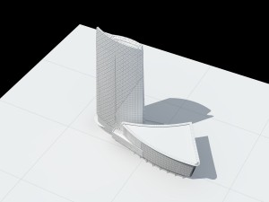 city - high-rise office 48 3Dモデル