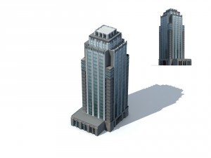 city - high-rise office 56 3D Model