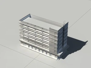 city - high-rise office 58 3D Model