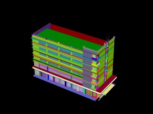 city - high-rise office 58 3D Модель