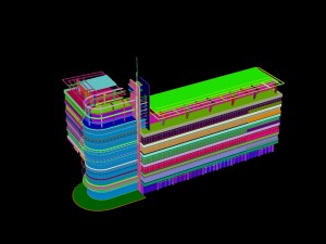 city - high-rise office 60 3D Модель