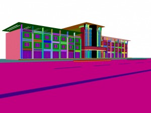 city - high-rise office 61 3D 模型