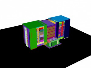 city - high-rise office 66 Modello 3D
