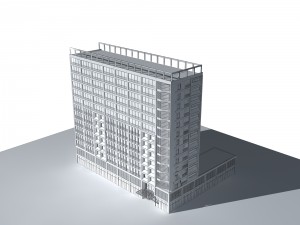 city - high-rise office 67 Modelo 3D