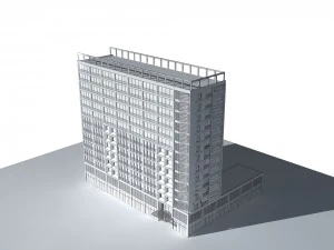 city - high-rise office 67 3D Model